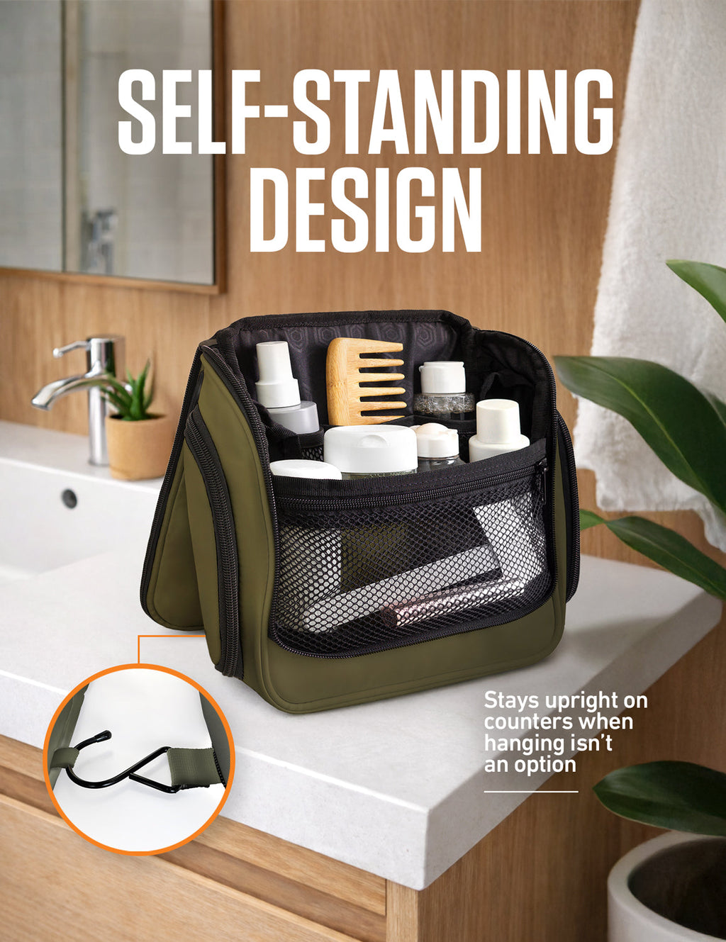 Hanging Travel Toiletry Bag