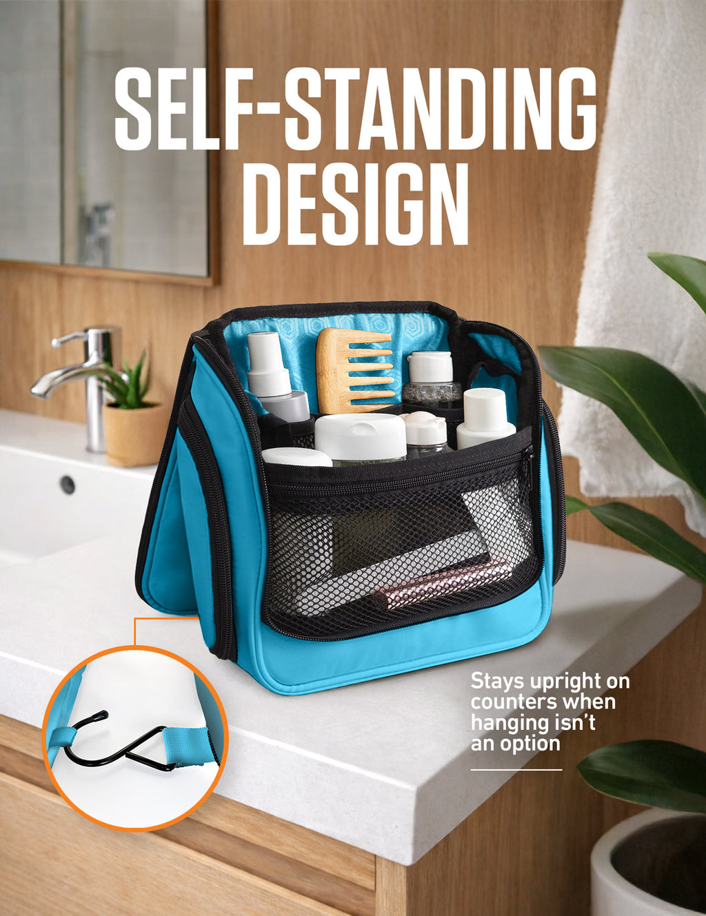 Hanging Travel Toiletry Bag