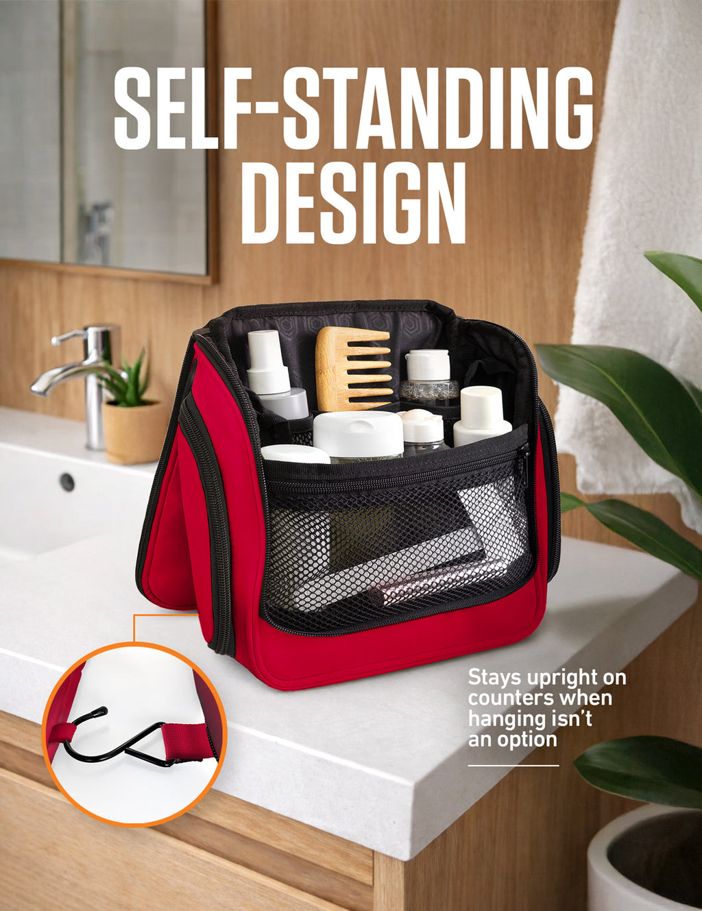 Hanging Travel Toiletry Bag