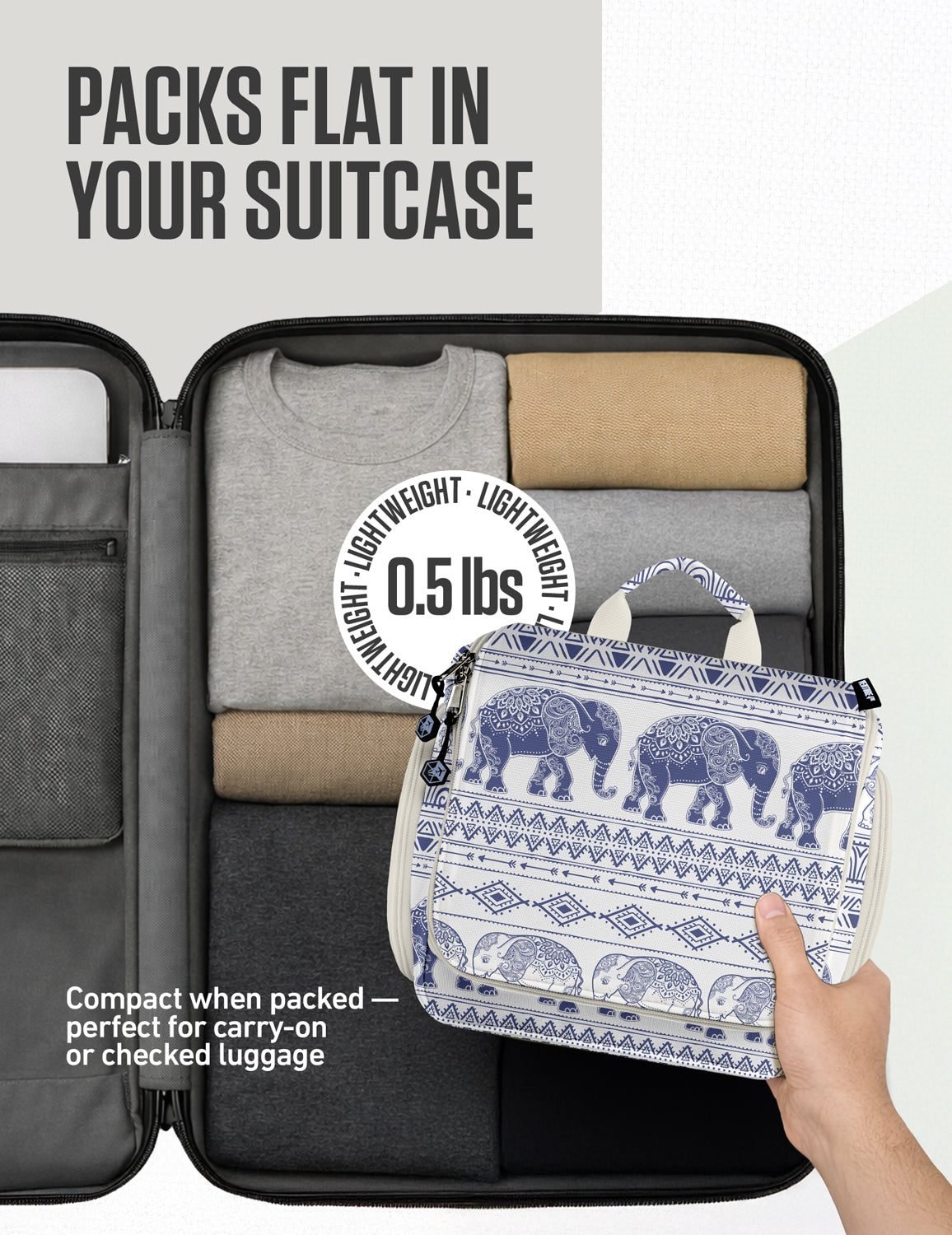 Hanging Travel Toiletry Bag