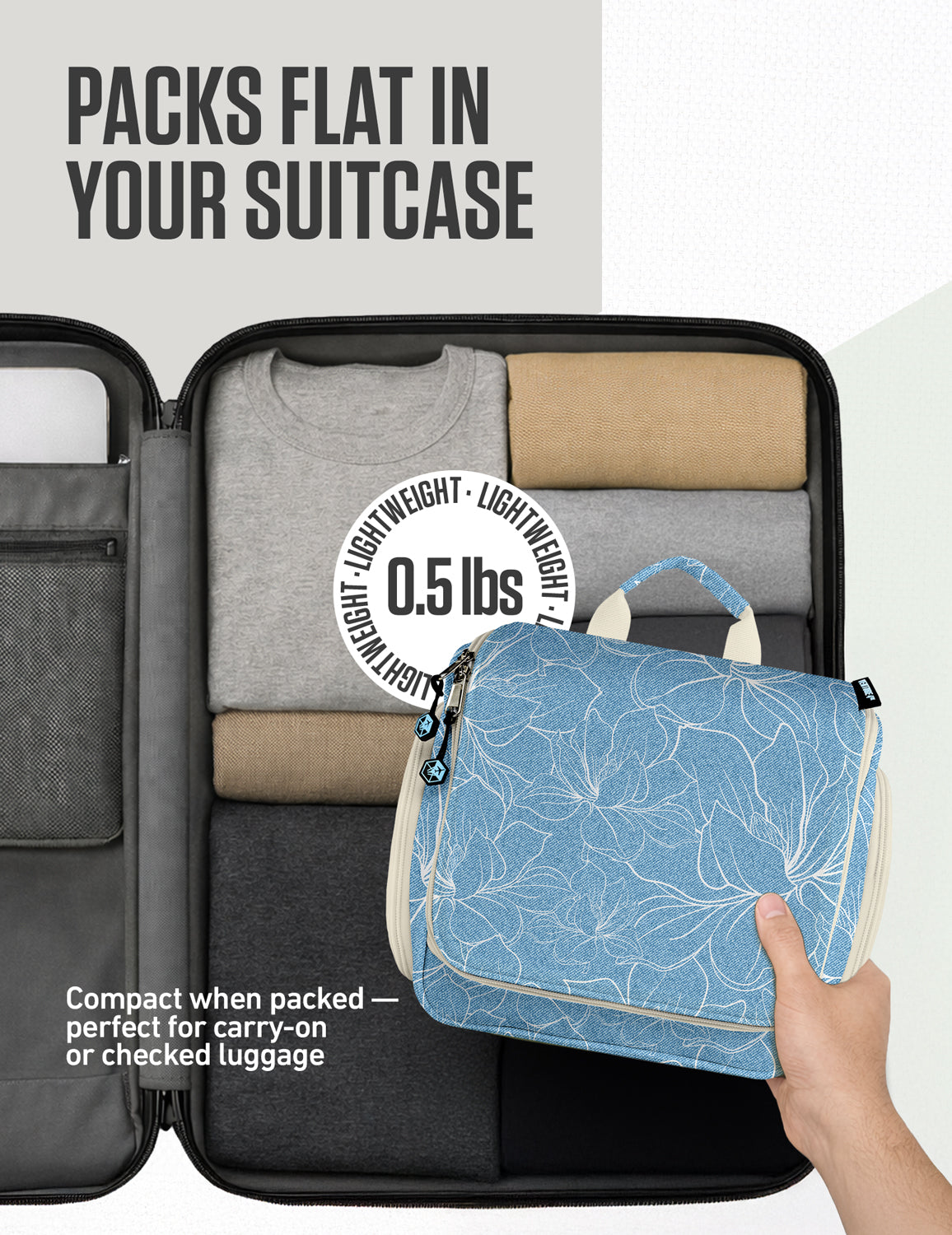 Hanging Travel Toiletry Bag