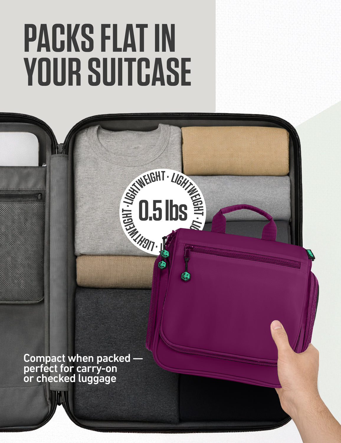 Hanging Travel Toiletry Bag