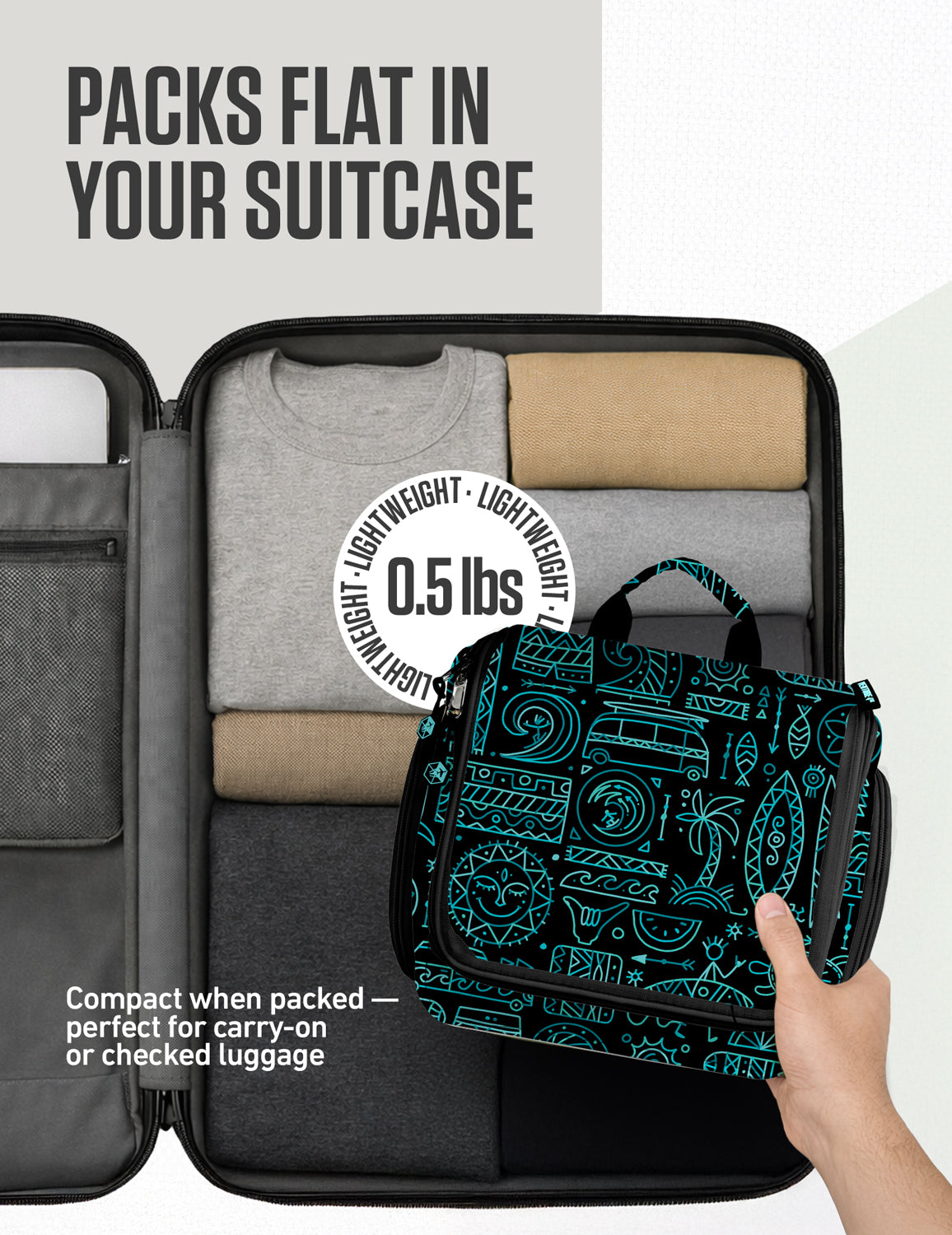 Hanging Travel Toiletry Bag