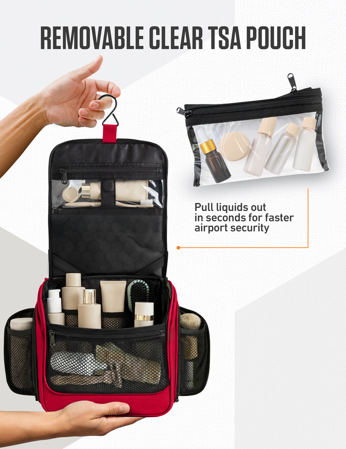 Hanging Travel Toiletry Bag