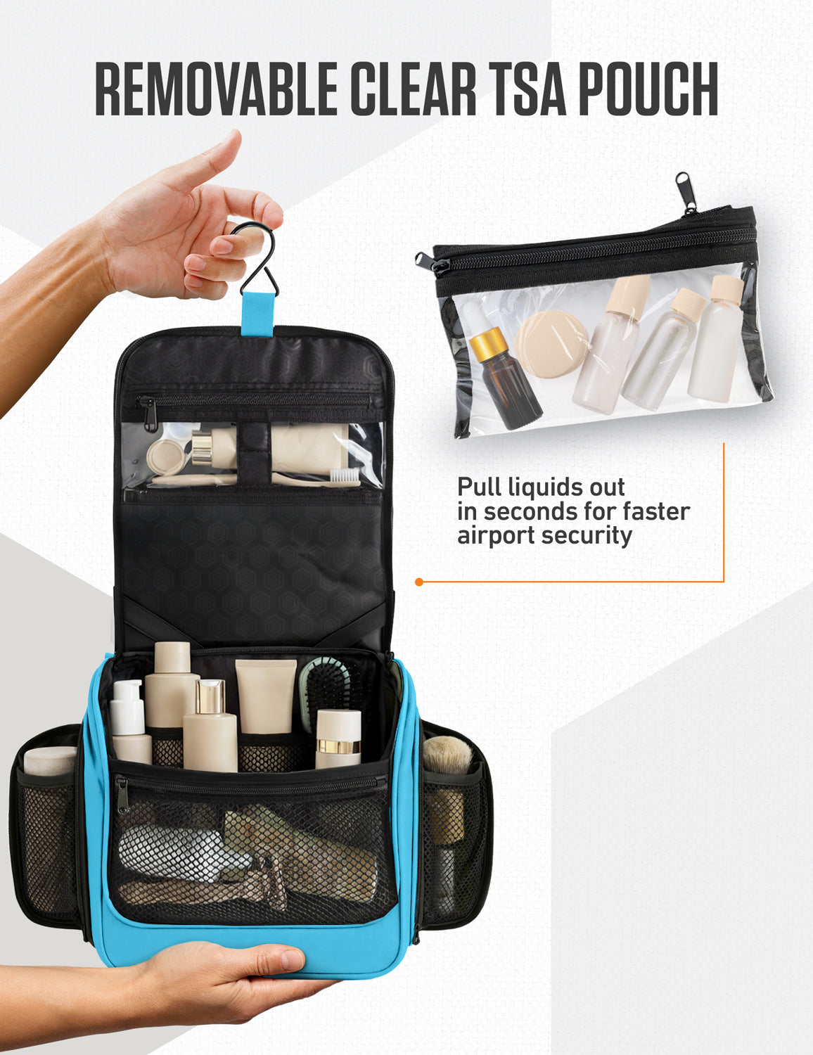 Hanging Travel Toiletry Bag
