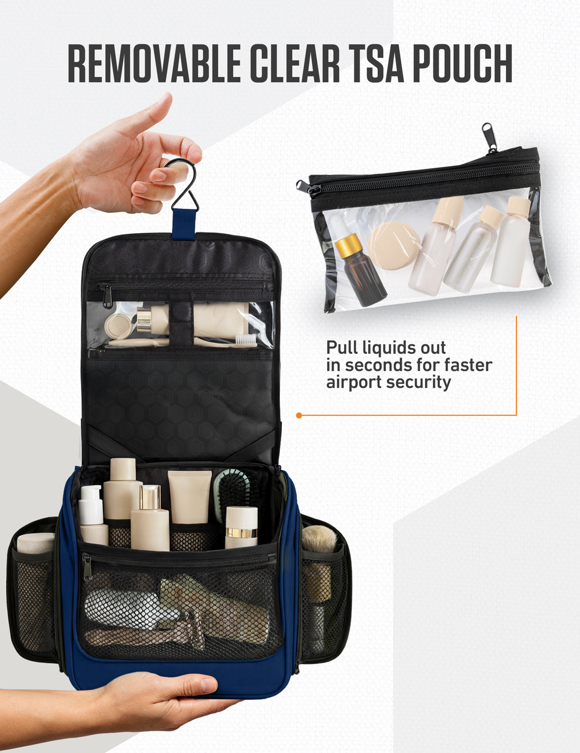 Hanging Travel Toiletry Bag